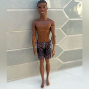 2020 Mattel Fashionista Waterplay African American Ken (Barbie) “Steven” Doll